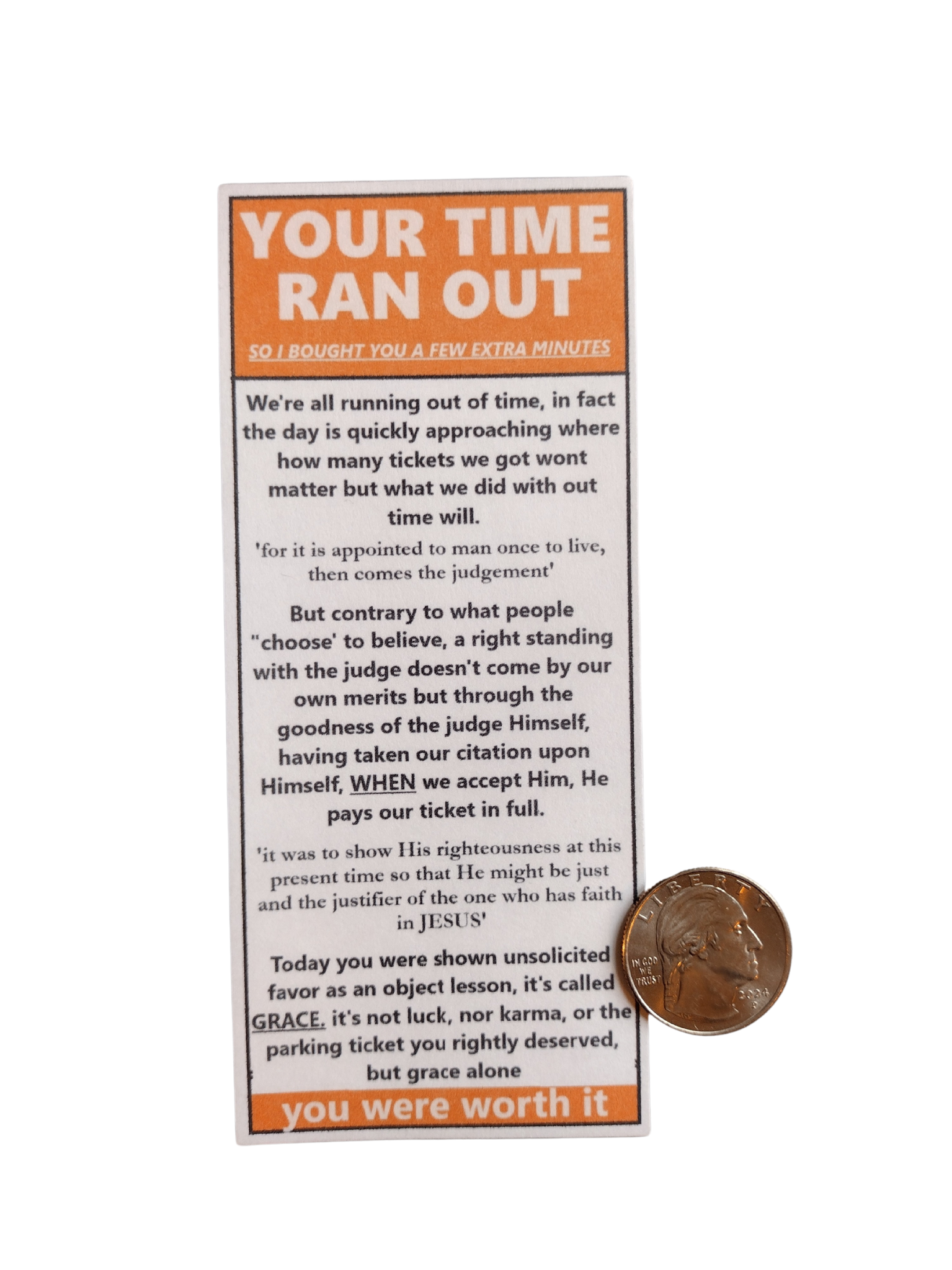 Parking Ticket tract