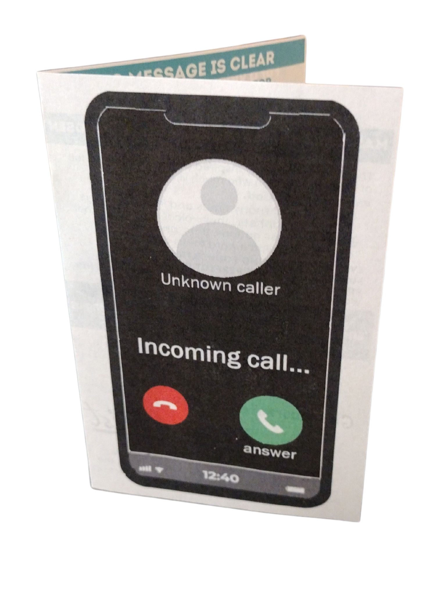 Incoming Call tract